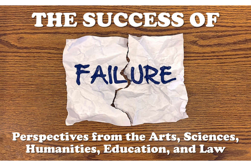 “The Success of Failure: Perspectives from the Arts, Sciences, Humanities, Education, and Law” will take place at Teachers College on Thursday, December 7th, from 9 a.m. to 5:15 p.m., and Friday, December 8th, from 9 a.m. to 4:30 p.m., in the Joyce B. Cowin Auditorium, at West 120th Street and Broadway.
