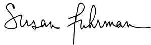 Susan Fuhrman Signature