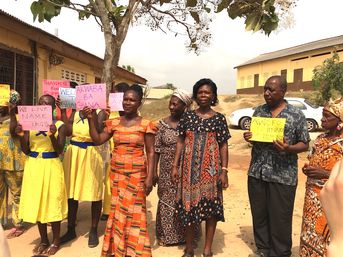 Welcoming Party in Ghana