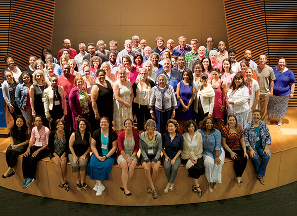 More than 70 educators enrolled in the 2016 Cowin Summer Institute.