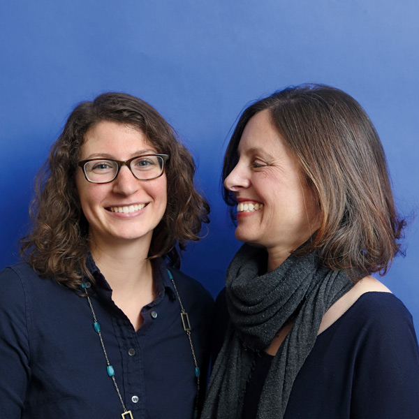 Doctoral Student Carrie Russo and Randi Wolf, Associate Professor of Human Nutrition