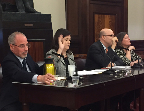 Kelly Parkes, Associate Professor of Music and Music Education, testified to the New York City Council's Committee on Education on January 24
