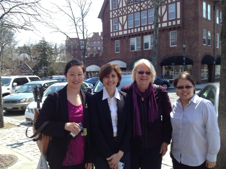 GLOBAL TEAM From left: Alison Villaneuva, Deb Sawch, Ruth Vinz and Suzanne Choo