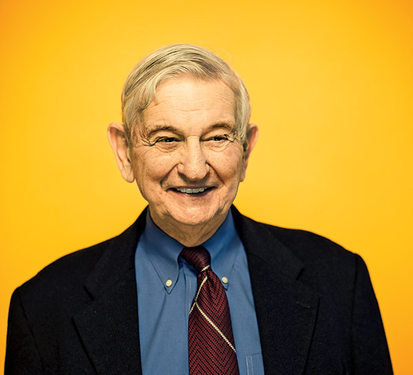 Michael Usdan (Ed.D. ’62), Senior Fellow (and past President) of the Institute for Educational Leadership and former Connecticut Commissioner of Higher Education (Photo Credit: Bill Cardoni)