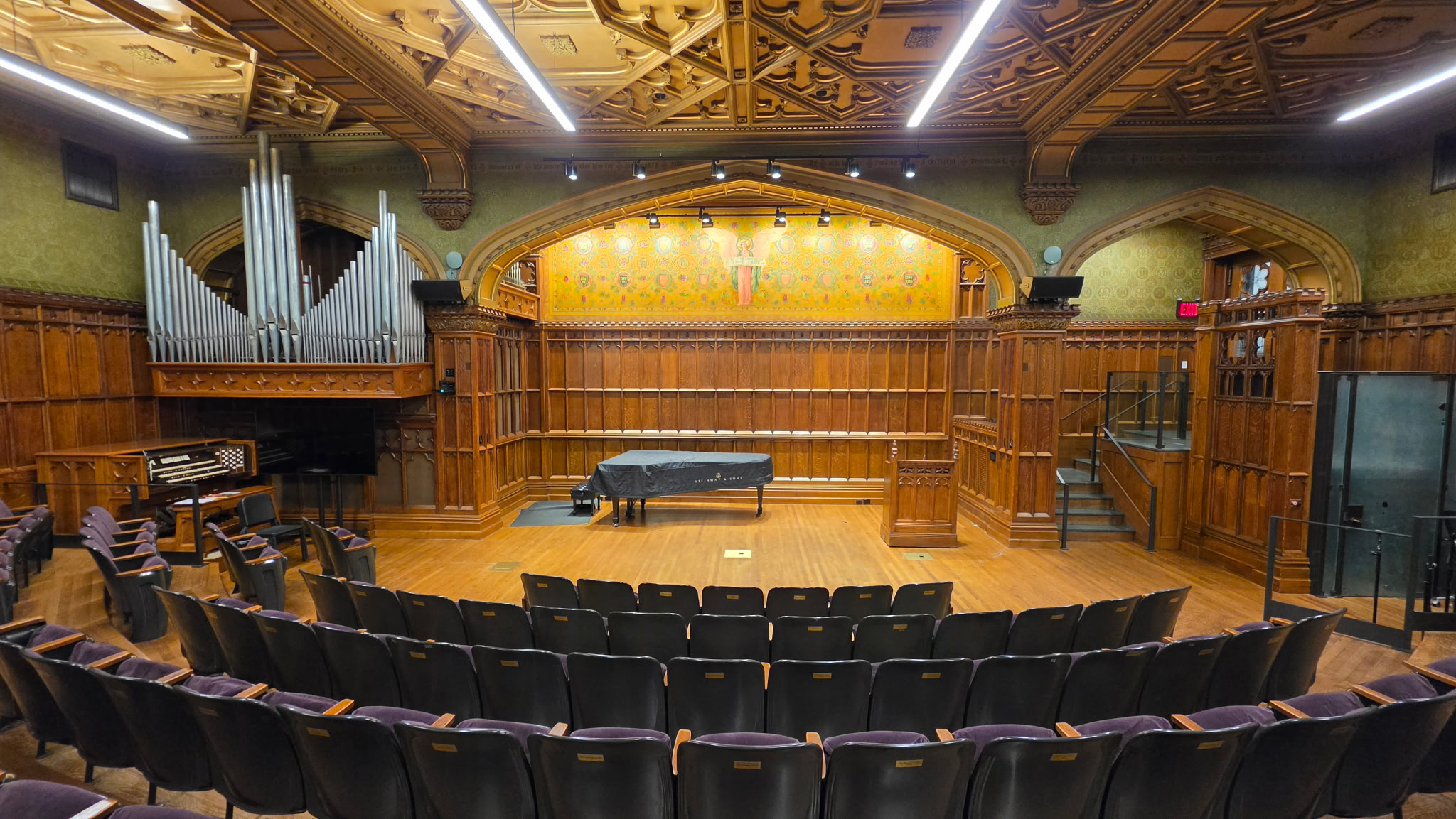 Empty Milbank Stage