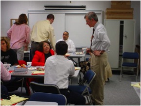 people in a classroom