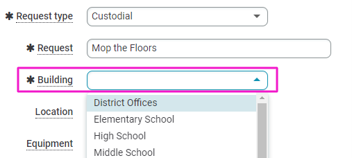 Building dropdown menu in FMX