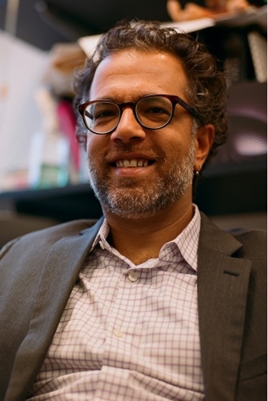 A man with glasses