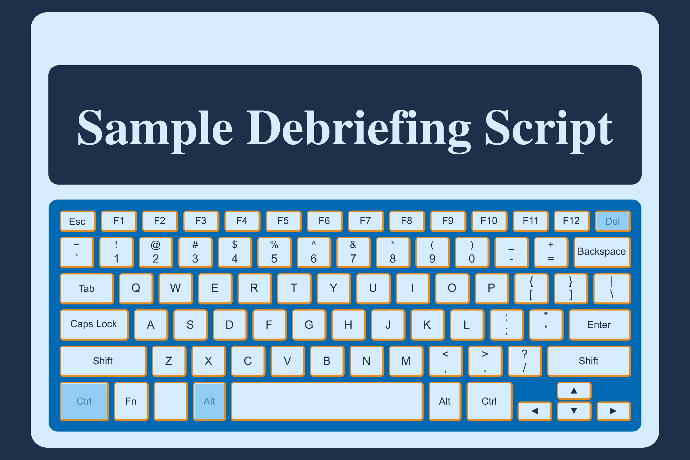 a researcher uses debriefing when he quizlet