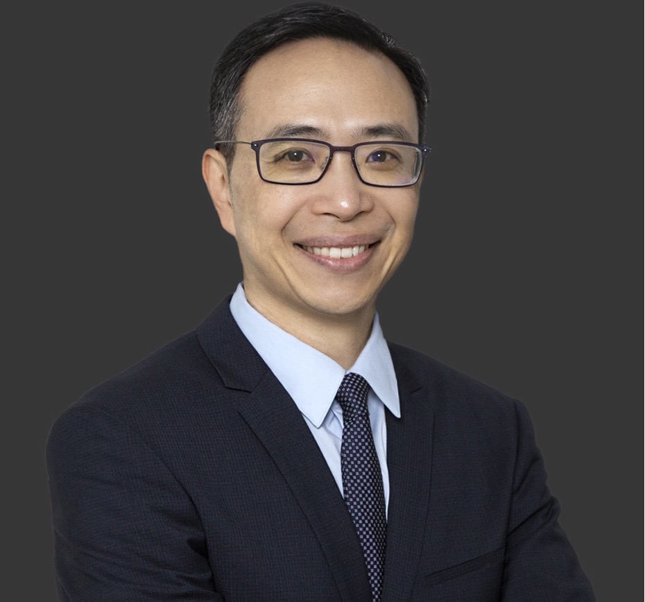 Smiling man in a suit