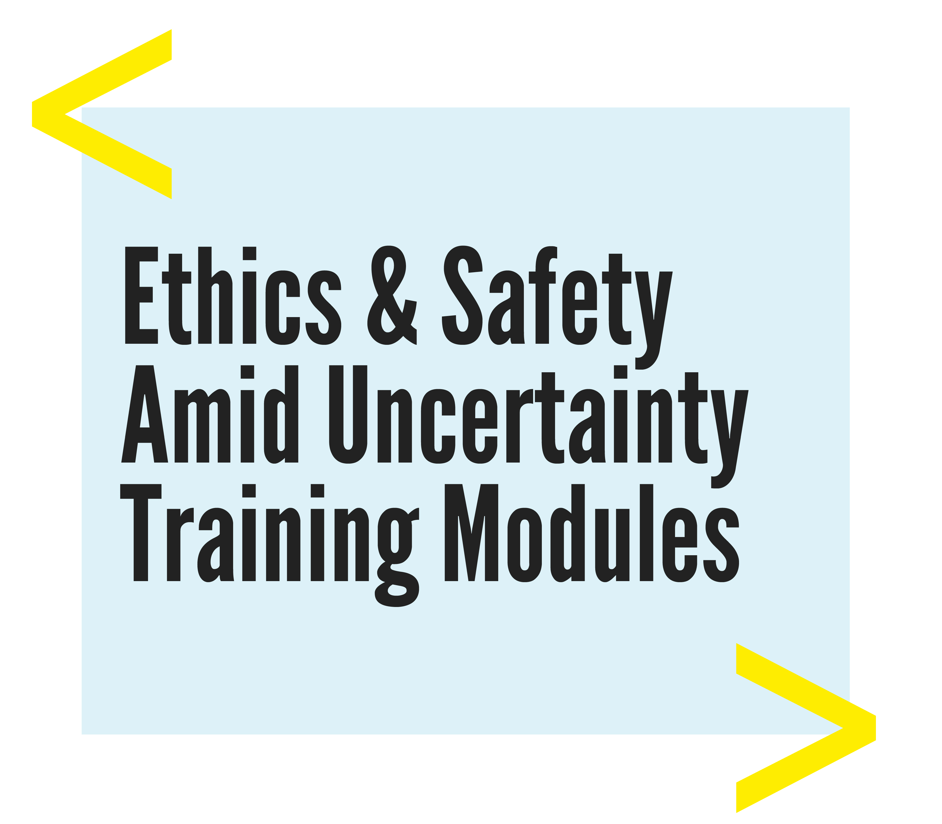 Ethics & Safety Amid Uncertainty Training Modules