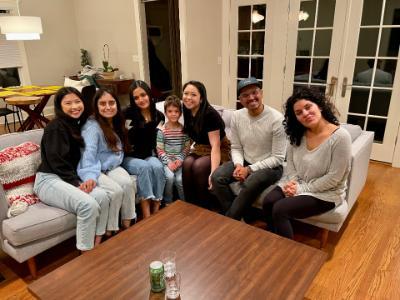 Dr. Arora with members of her SMILE Lab research team