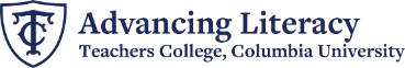 Advancing Literacy at Teachers College, Columbia University logo