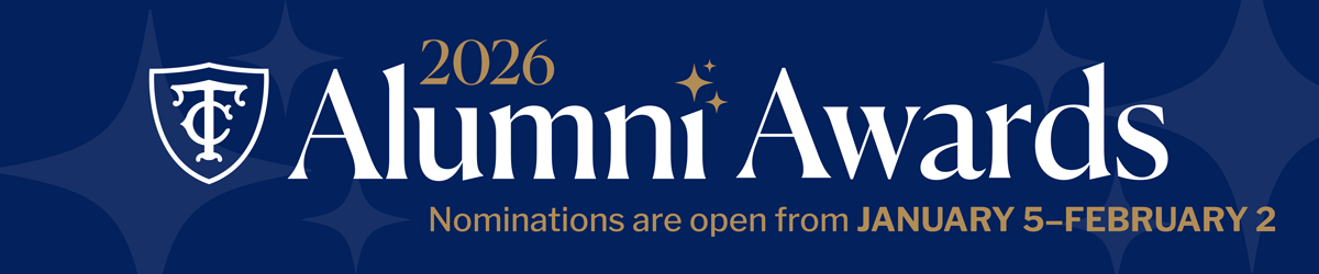 2026 Alumni Awards | Nominations are open from JANUARY 5-FEBRUARY 2
