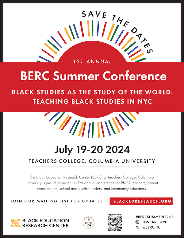 BERC Summer Conference 2024 flyer