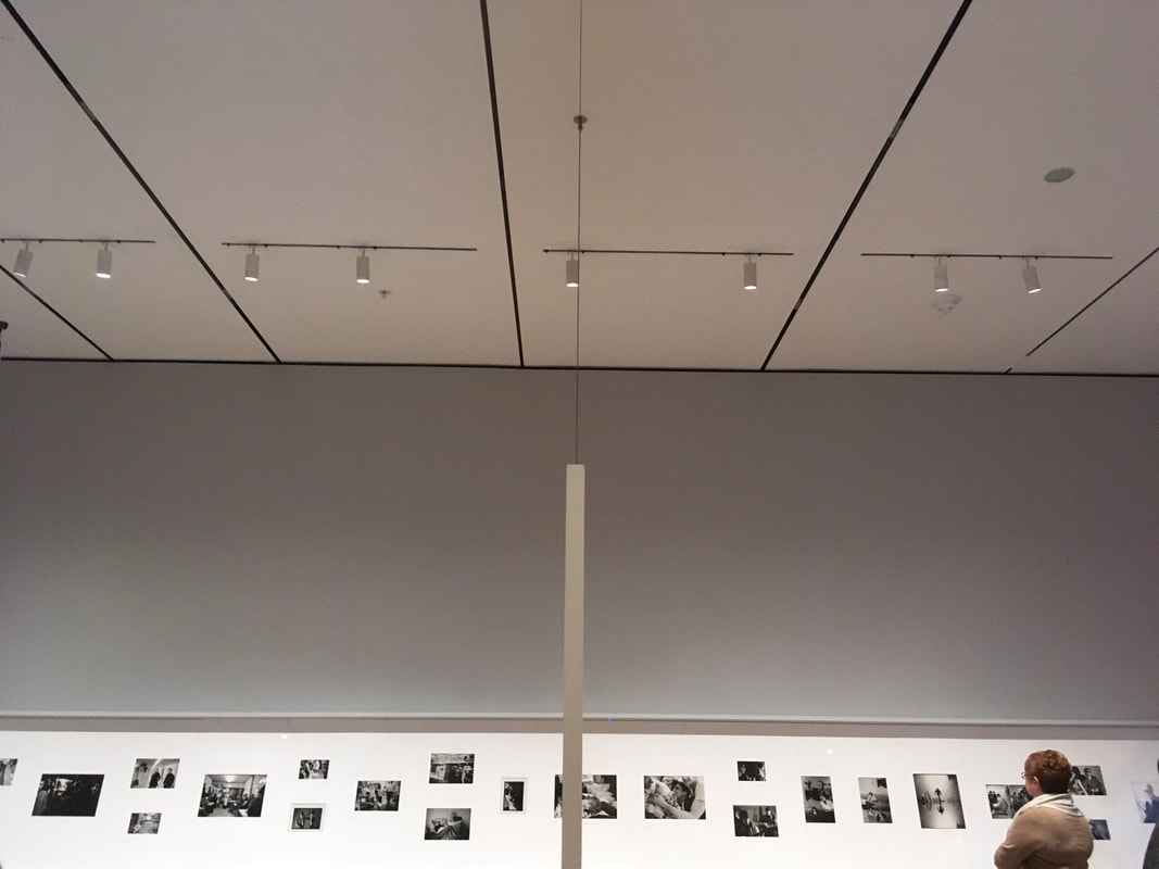black and white photograph exhibit