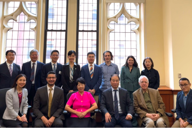 TC Faculty Representatives and BFSU Delegation Group Photo