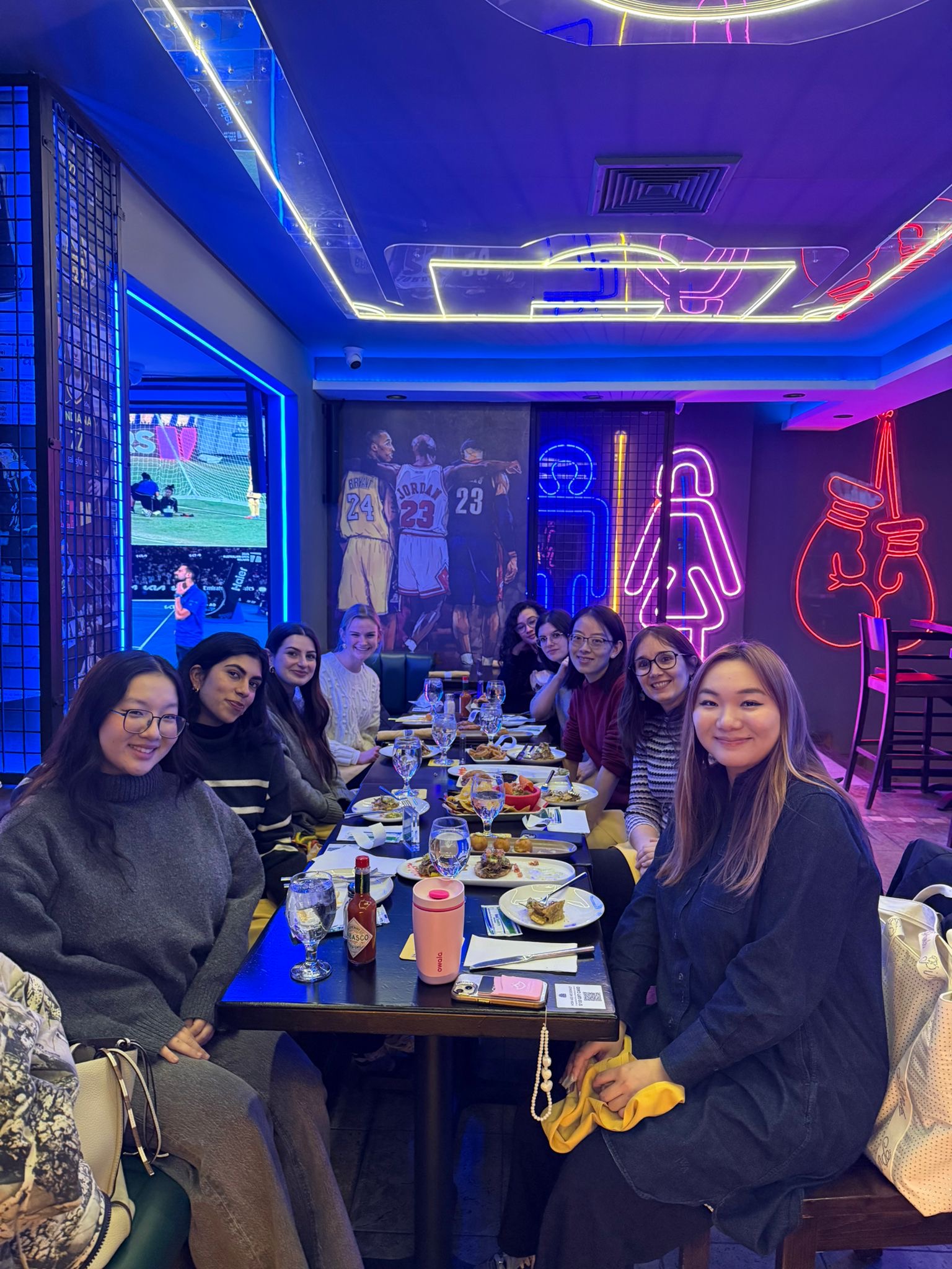Social gathering lab winter break