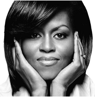 BW Michelle Obama  