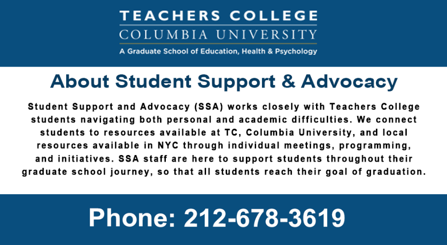 Student Support & Advocacy