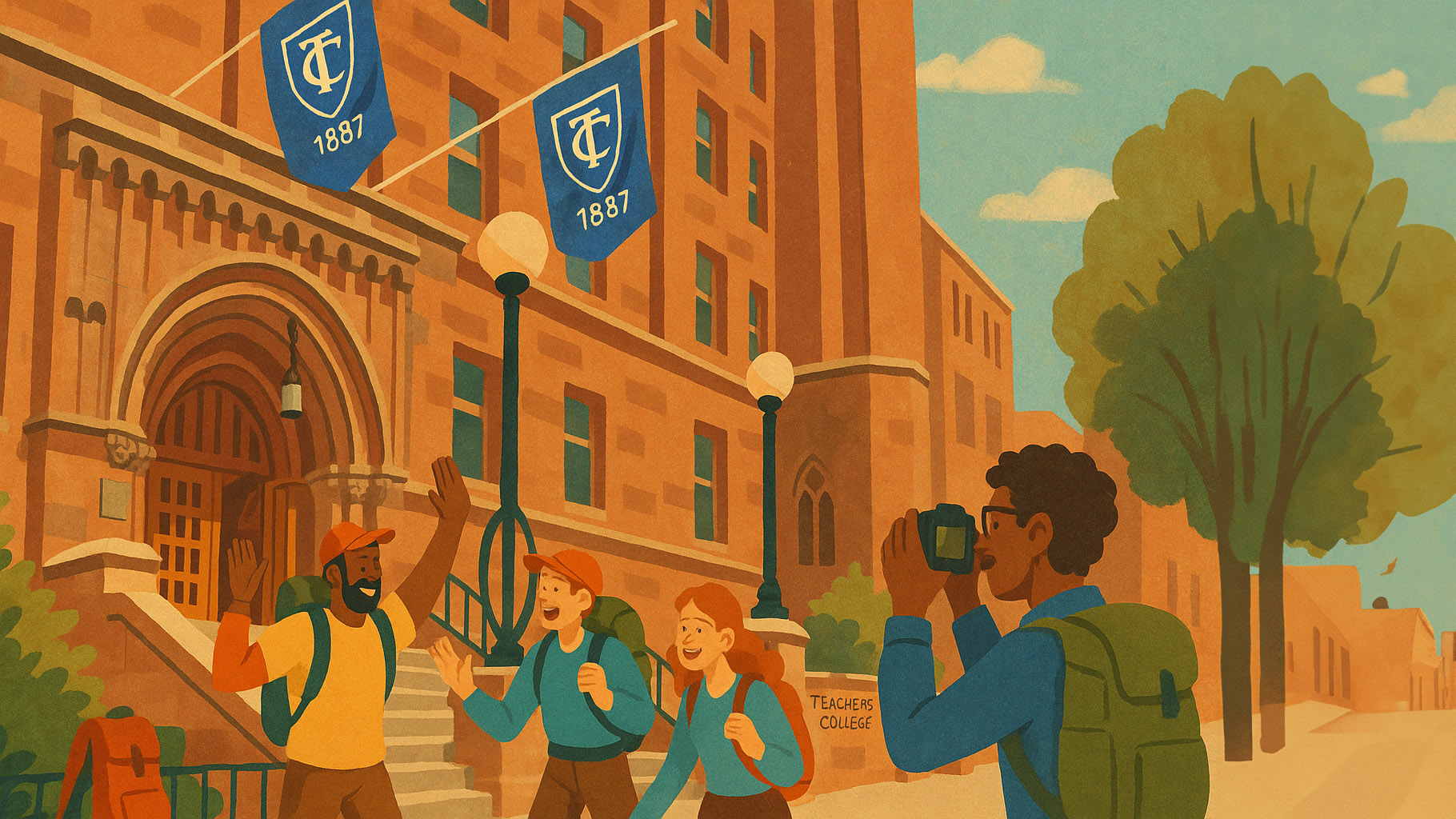 Illustration of Teachers College