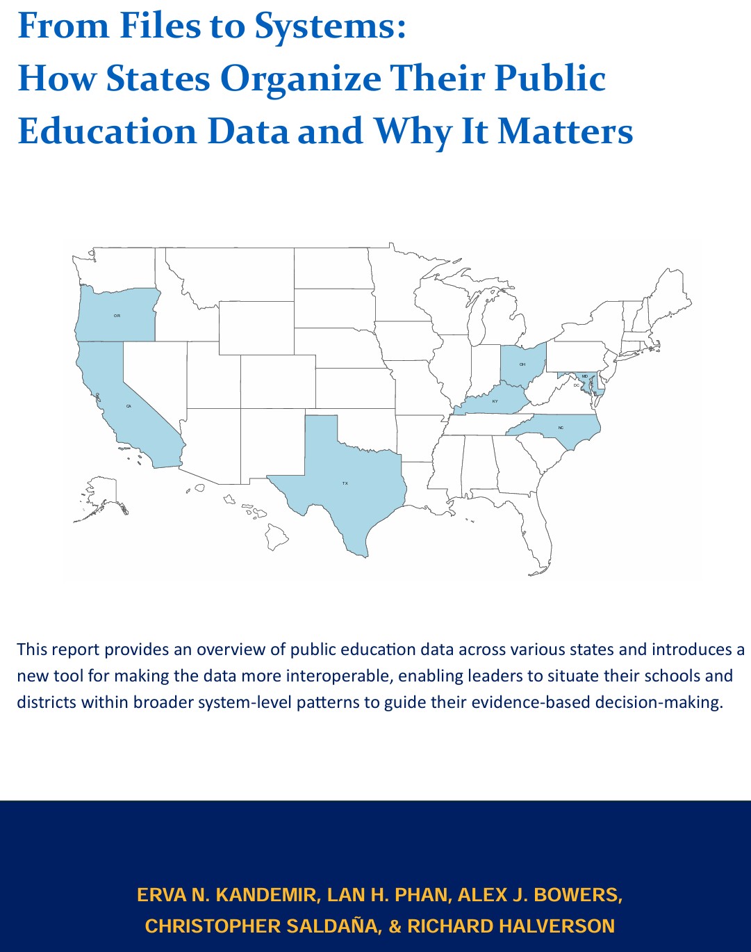 Coverpage of 2026 report titled From Files to Systems