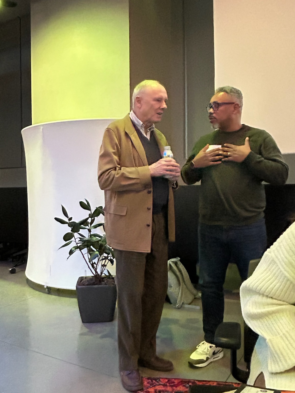 Imagining Liberty participants talking