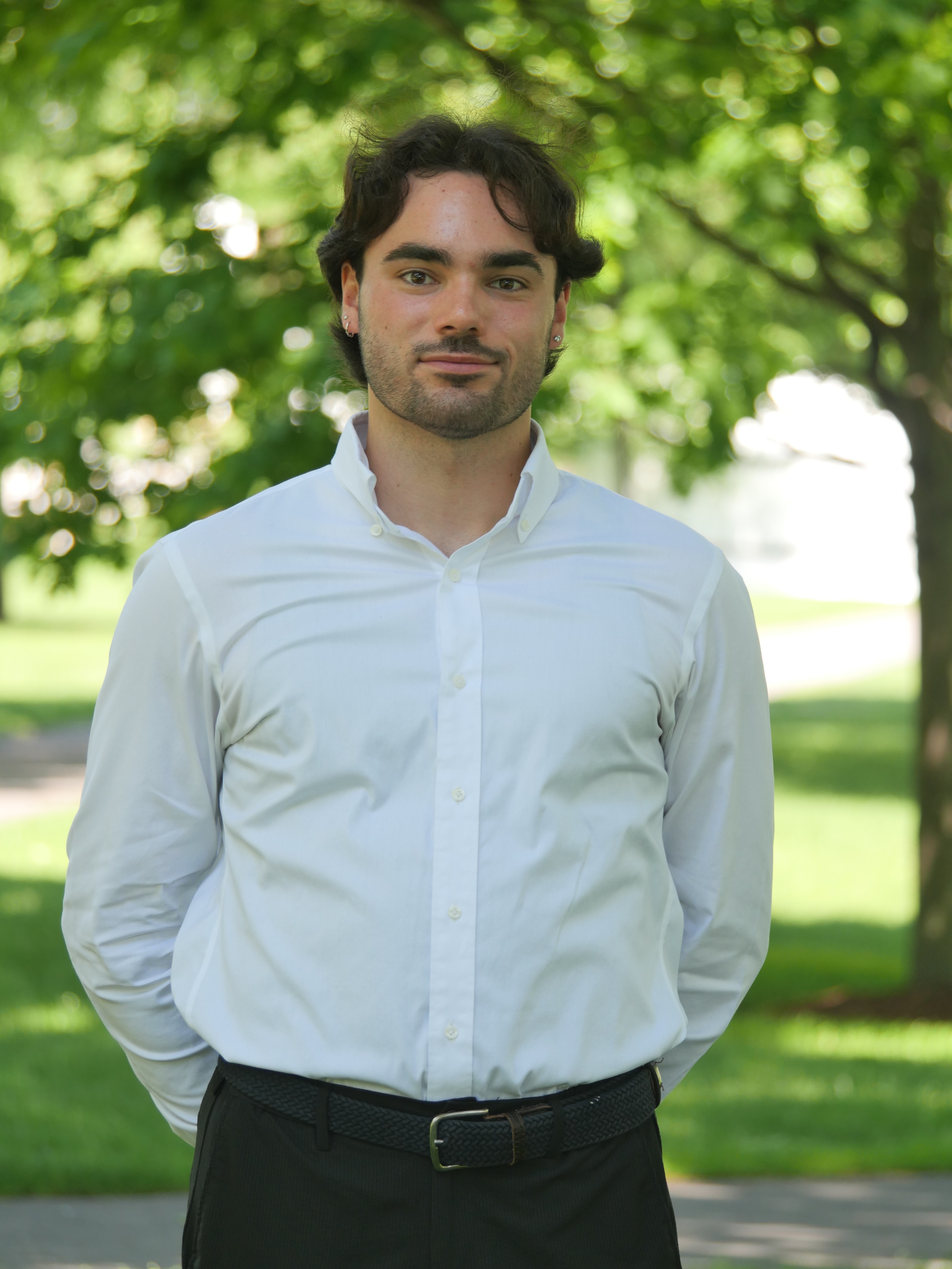e.g. Headshot of lab team member