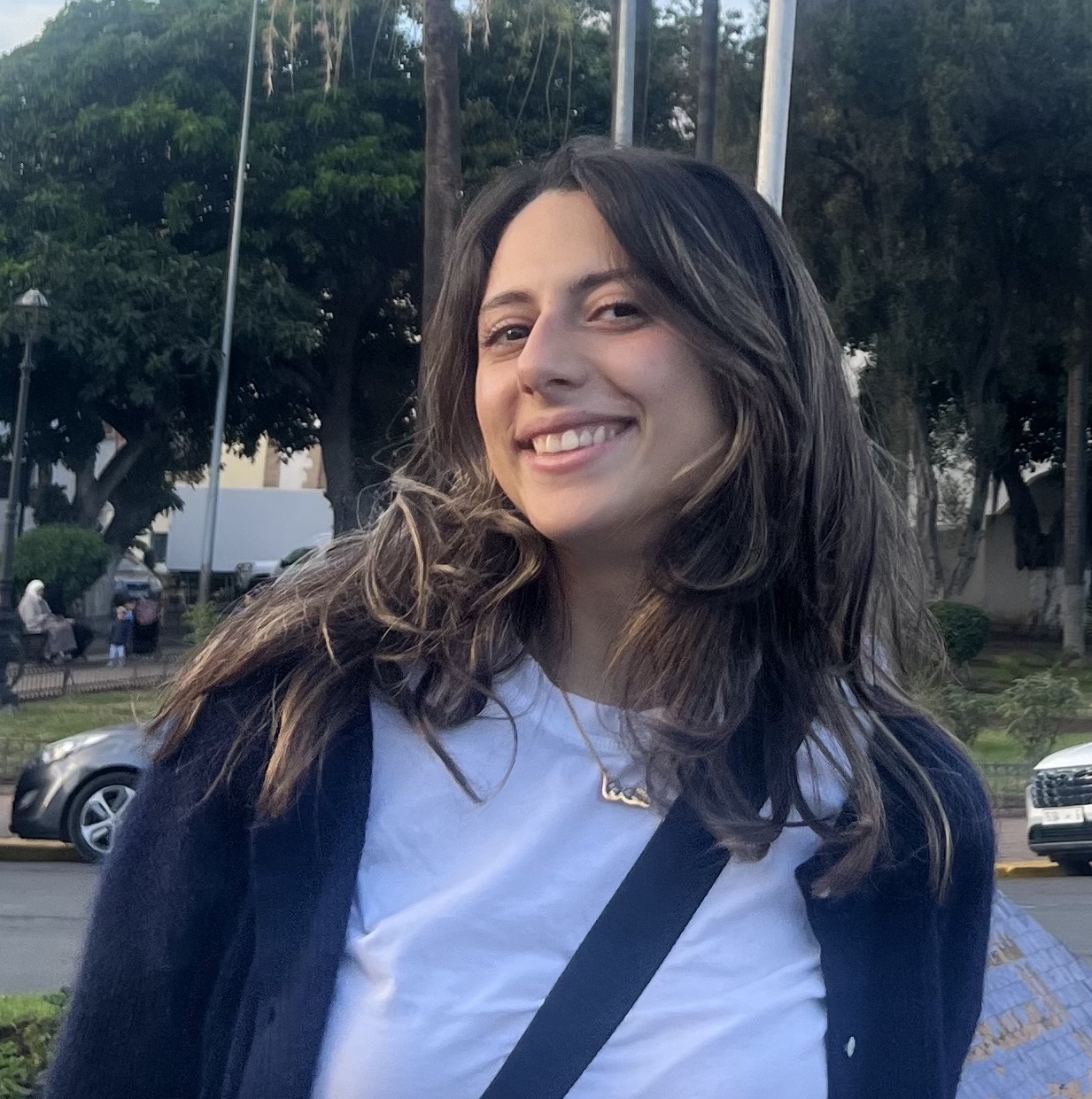 e.g. Headshot of lab team member