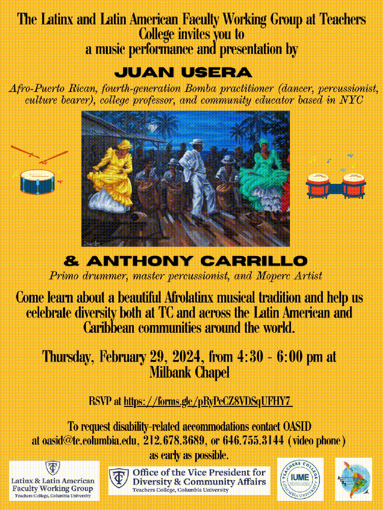 Bomba Performance Poster