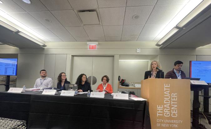 Panel presentation at the summit
