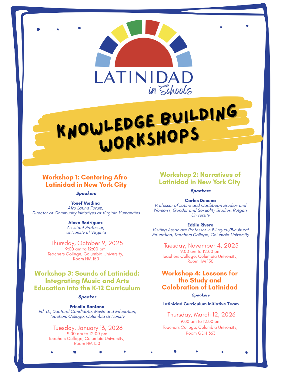 Knowledge Building Workshops Poster