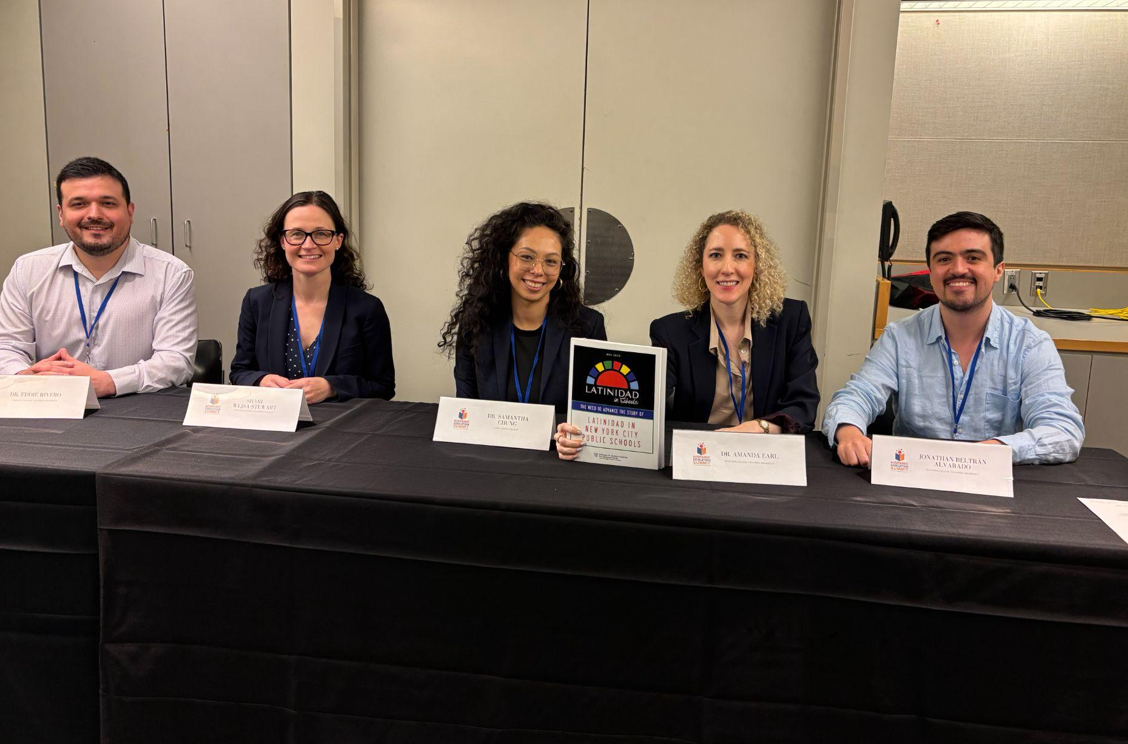 Team presentation at summit panel