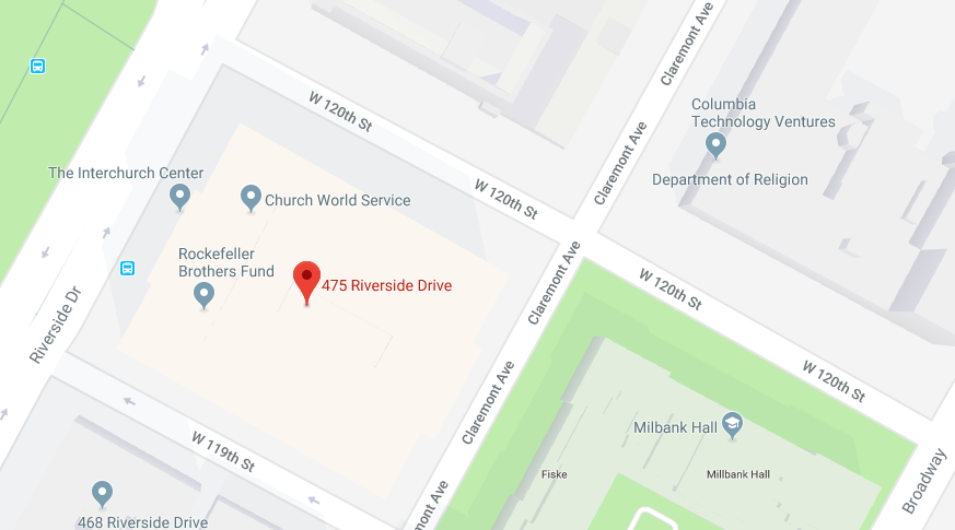 Map to Ncrest office