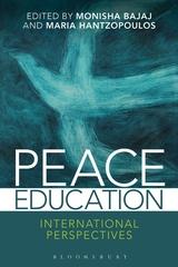 Picture of cover of Peace Education Book edited by Monisha Bajaj, Maria Hantzopoulos