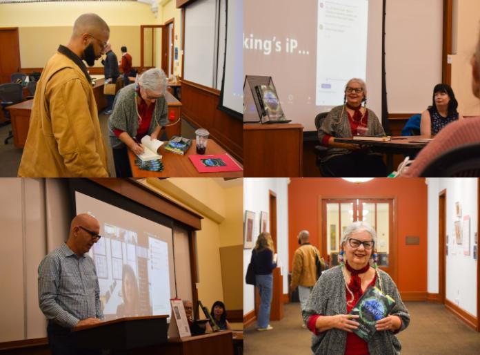 Book talk collage