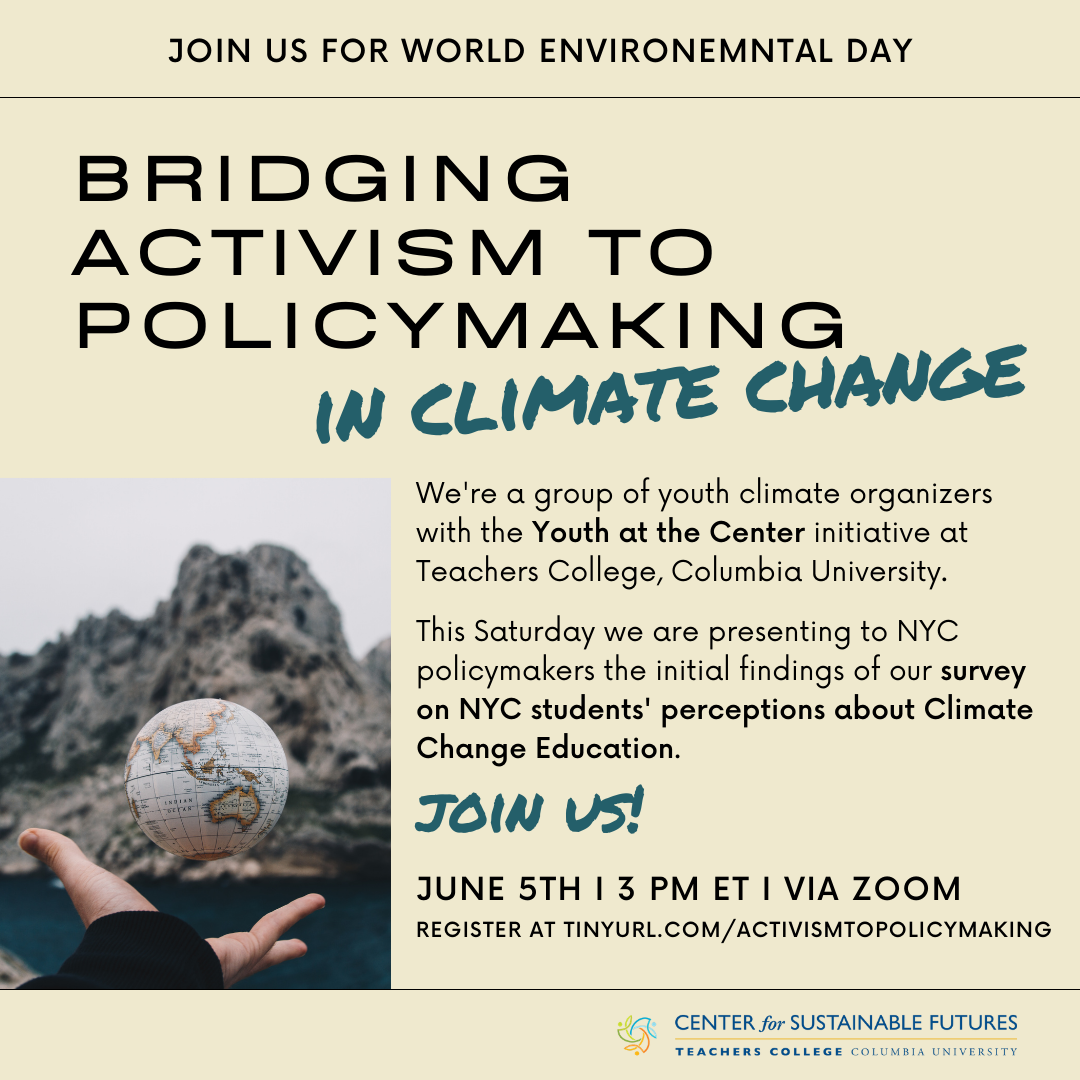 Bridging Activism to Policymaking Event