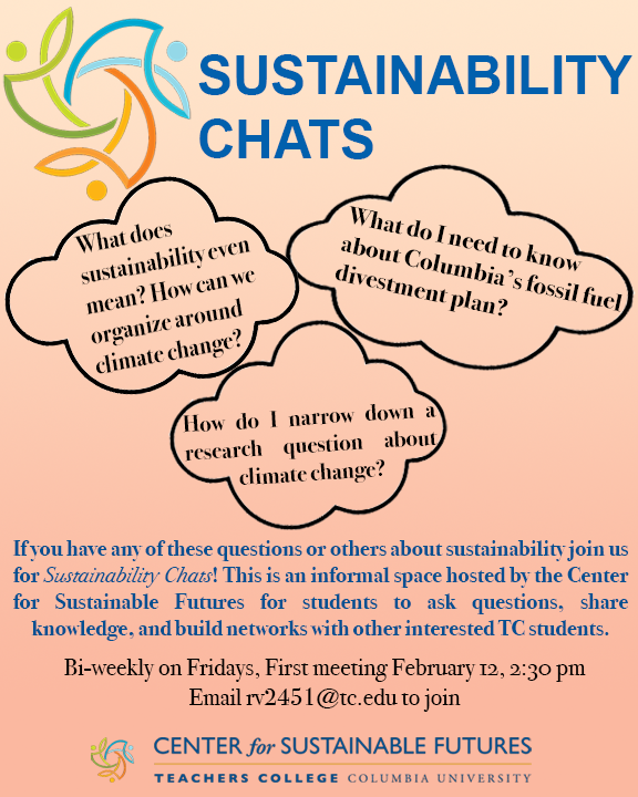 Sustainability Chats Updated