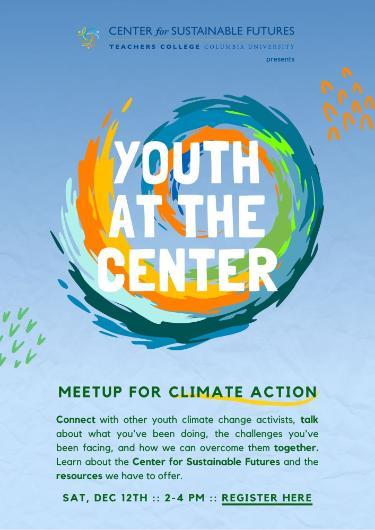 Youth at the Center December 2020 Flyer