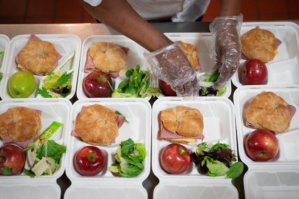 Schools Transform into Relief Kitchens
