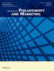 Journal of Philanthropy and Marketing
