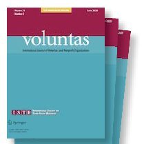 Voluntas journal cover