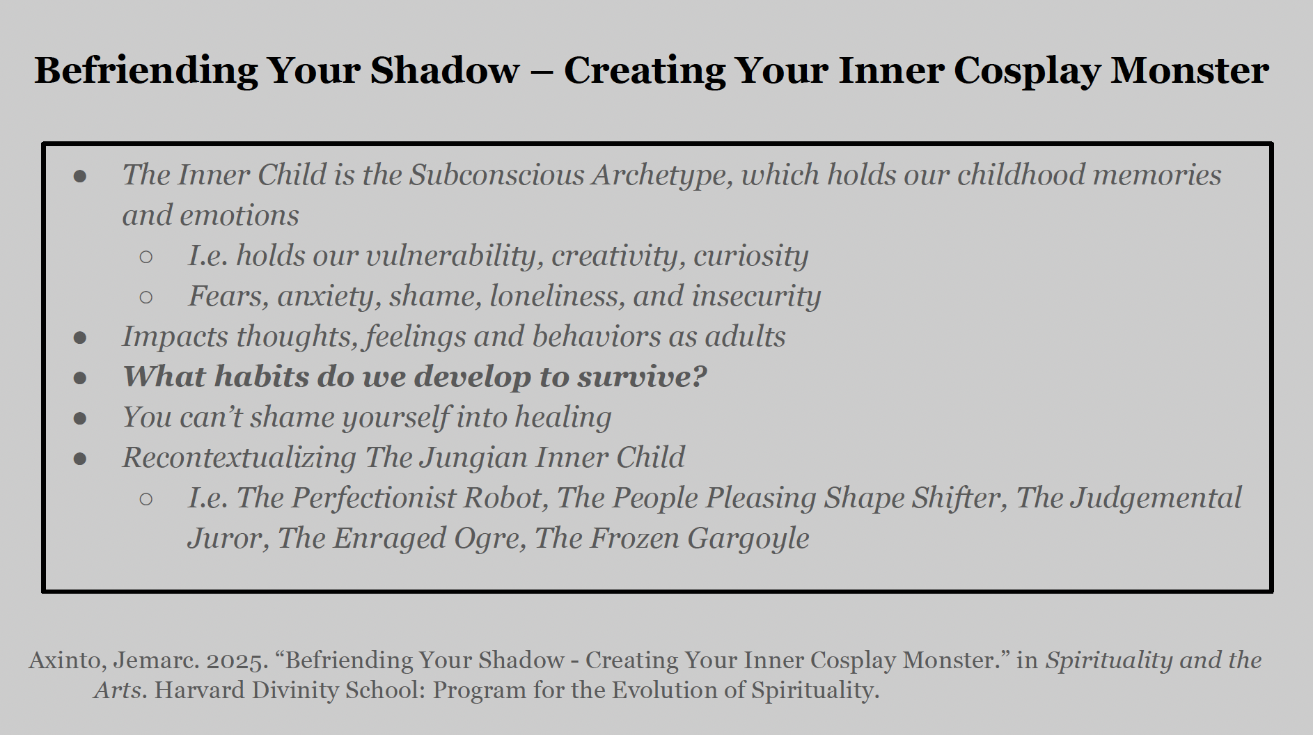 Padula's Spiritual Pedagogy Slide 2