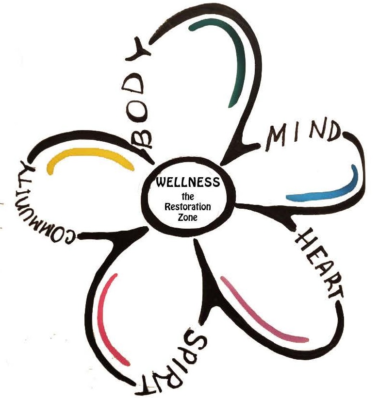 The logo for 'Planting Seeds,' built of flower petals listing 