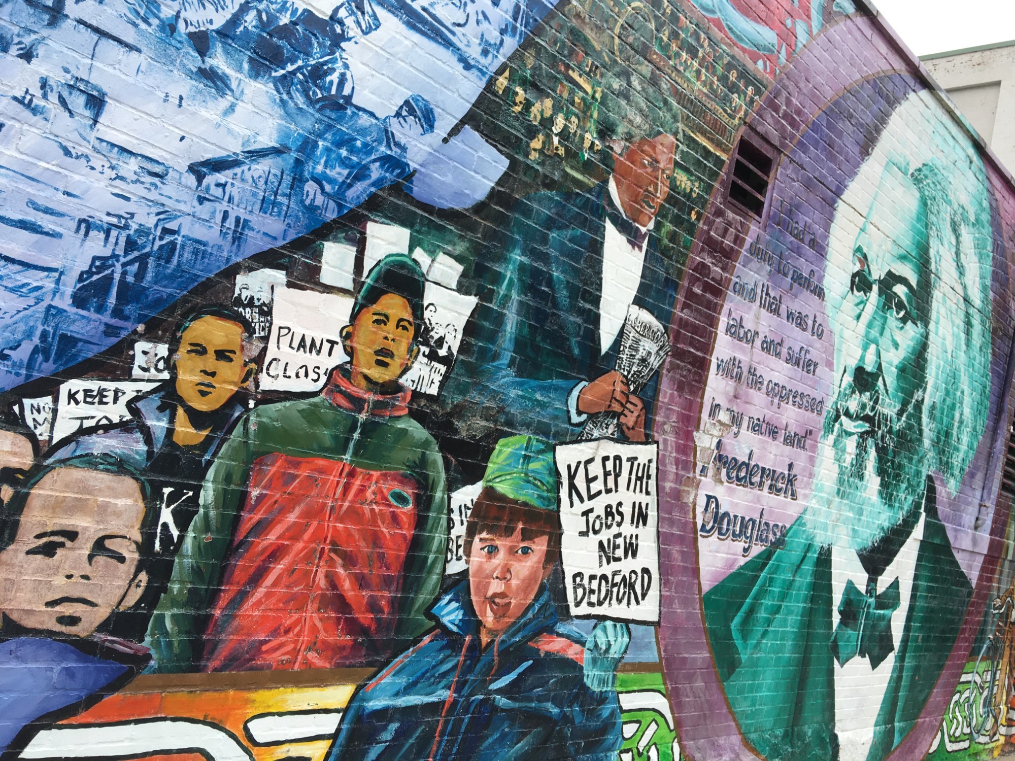 Photograph of a street mural