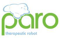 DBA of Intelligent Systems Co. Paro robot seal logo