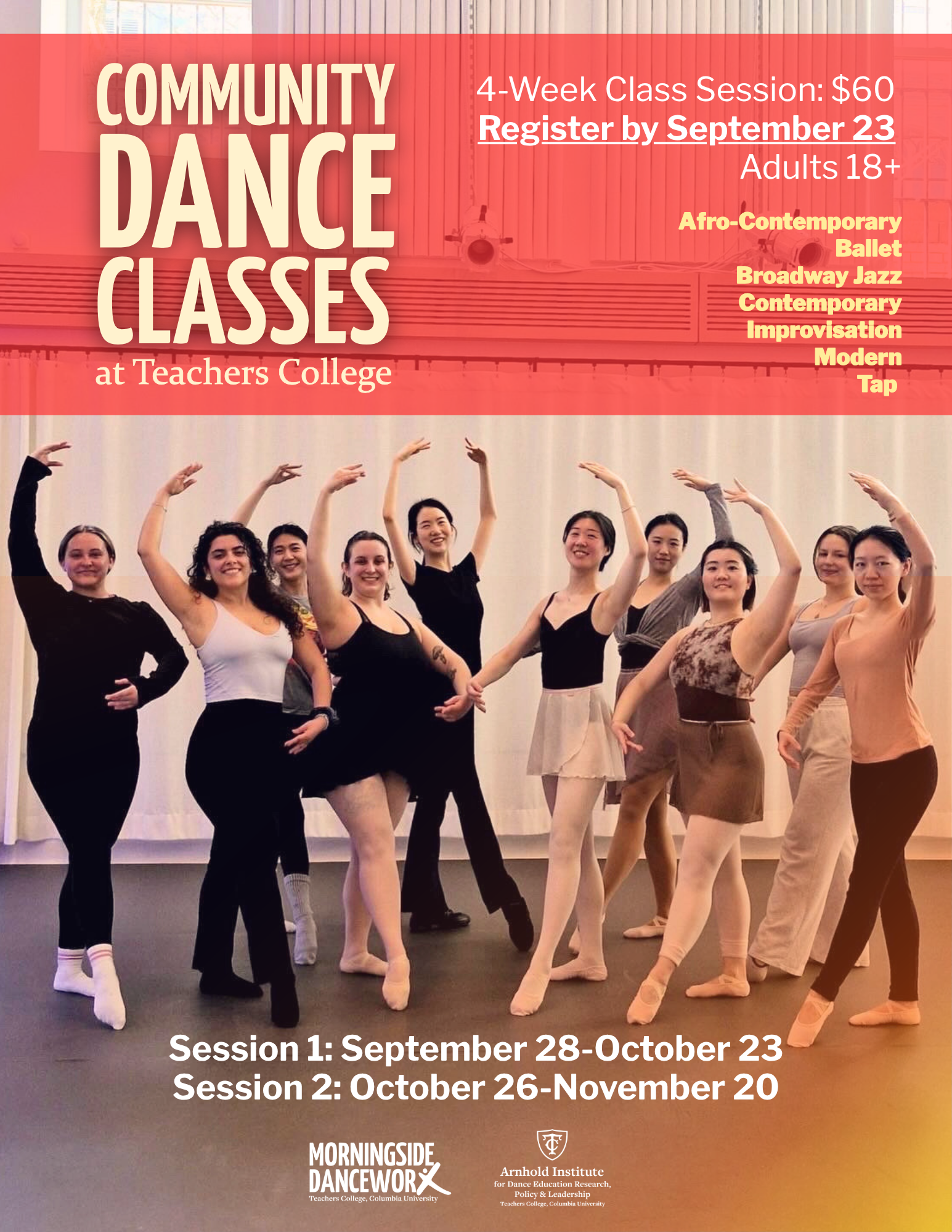 Fall Dance Classes