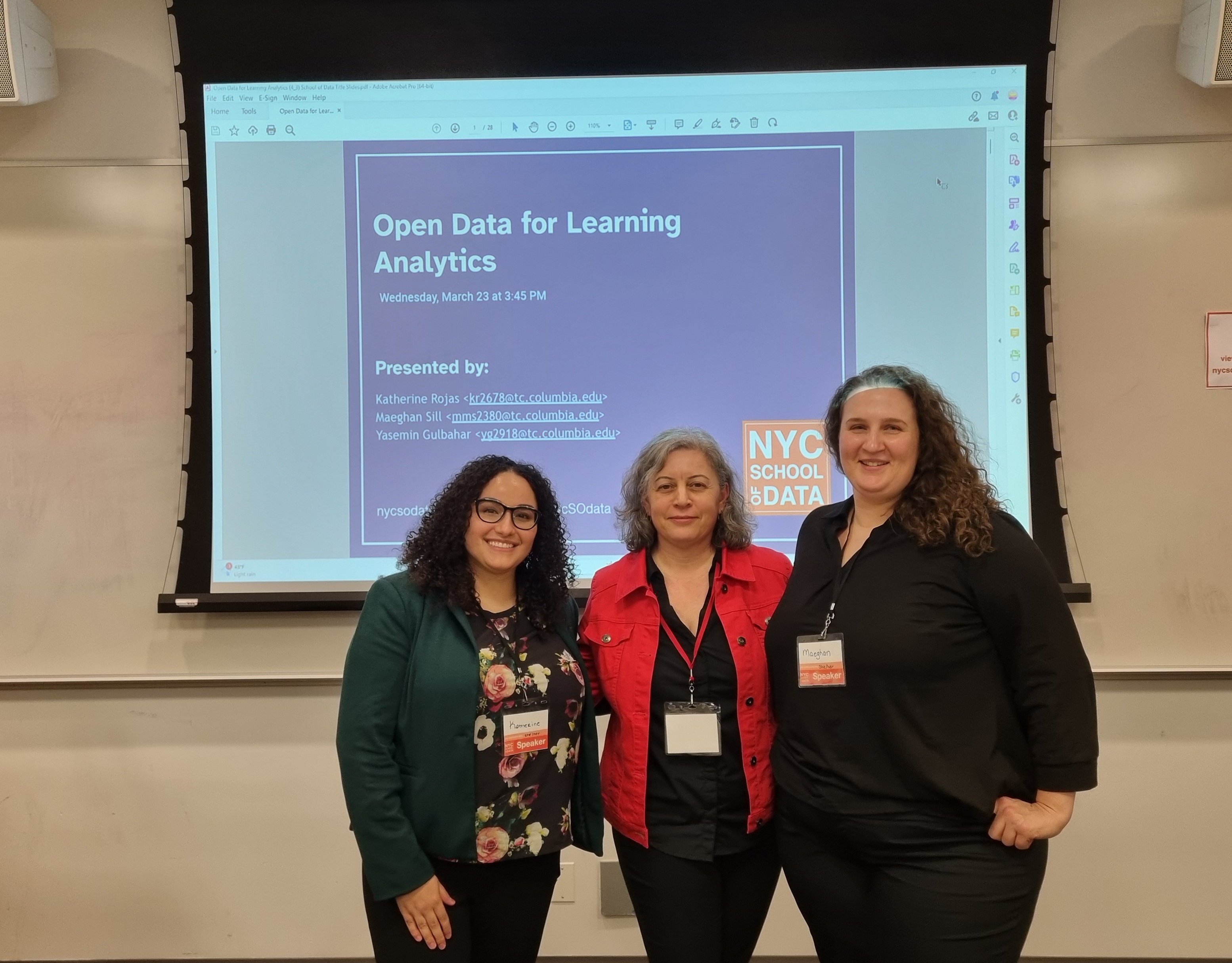 LRAN students at conference