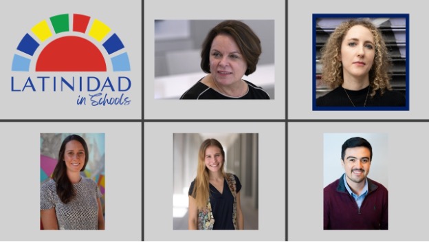 A photo of faculty and students involved in the Latinidad Curriculum Initiative