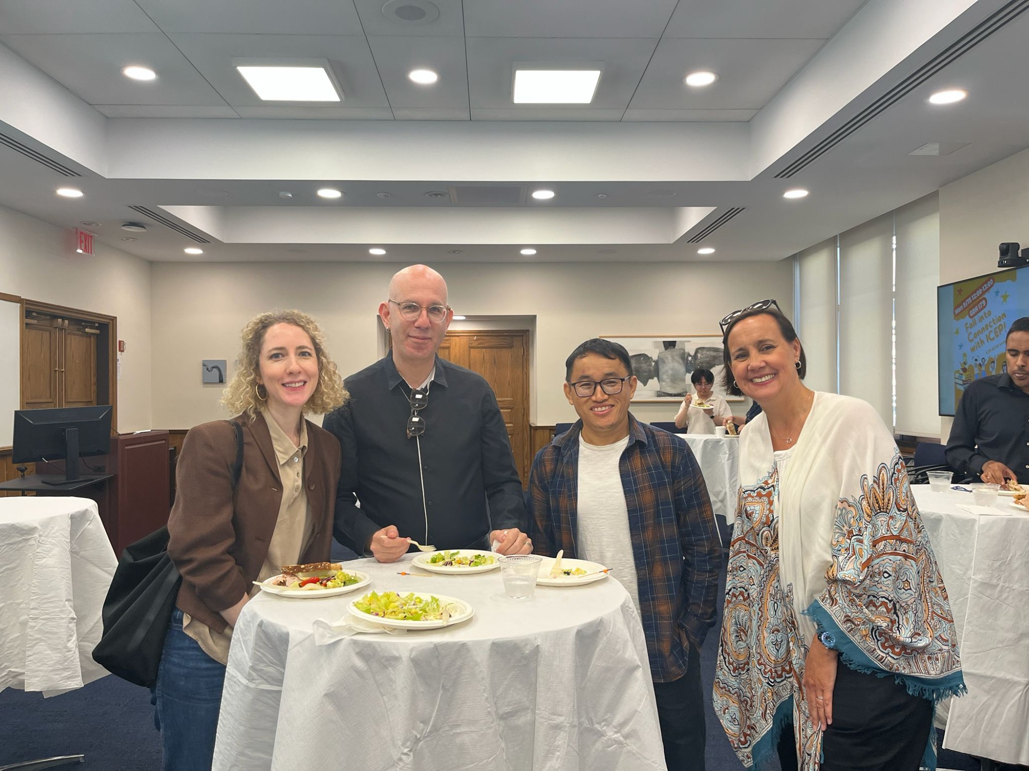 Faculty at the Fall Social